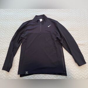 Nike Golf Men's Black Quarter-Zip Pullover